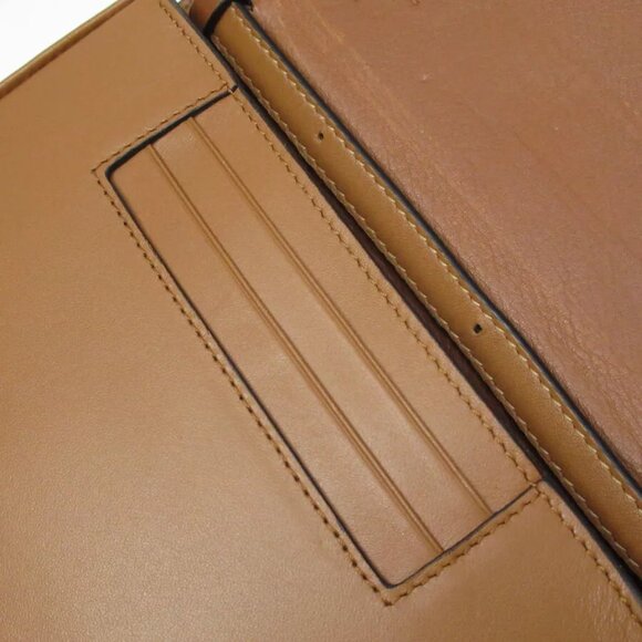 Auth LOEWE Heel Bag Shoulder Bag white leather - Picture 10 of 11